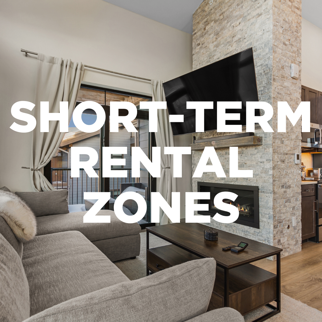Short Term Rental Zones & Info for Breckenridge Colorado